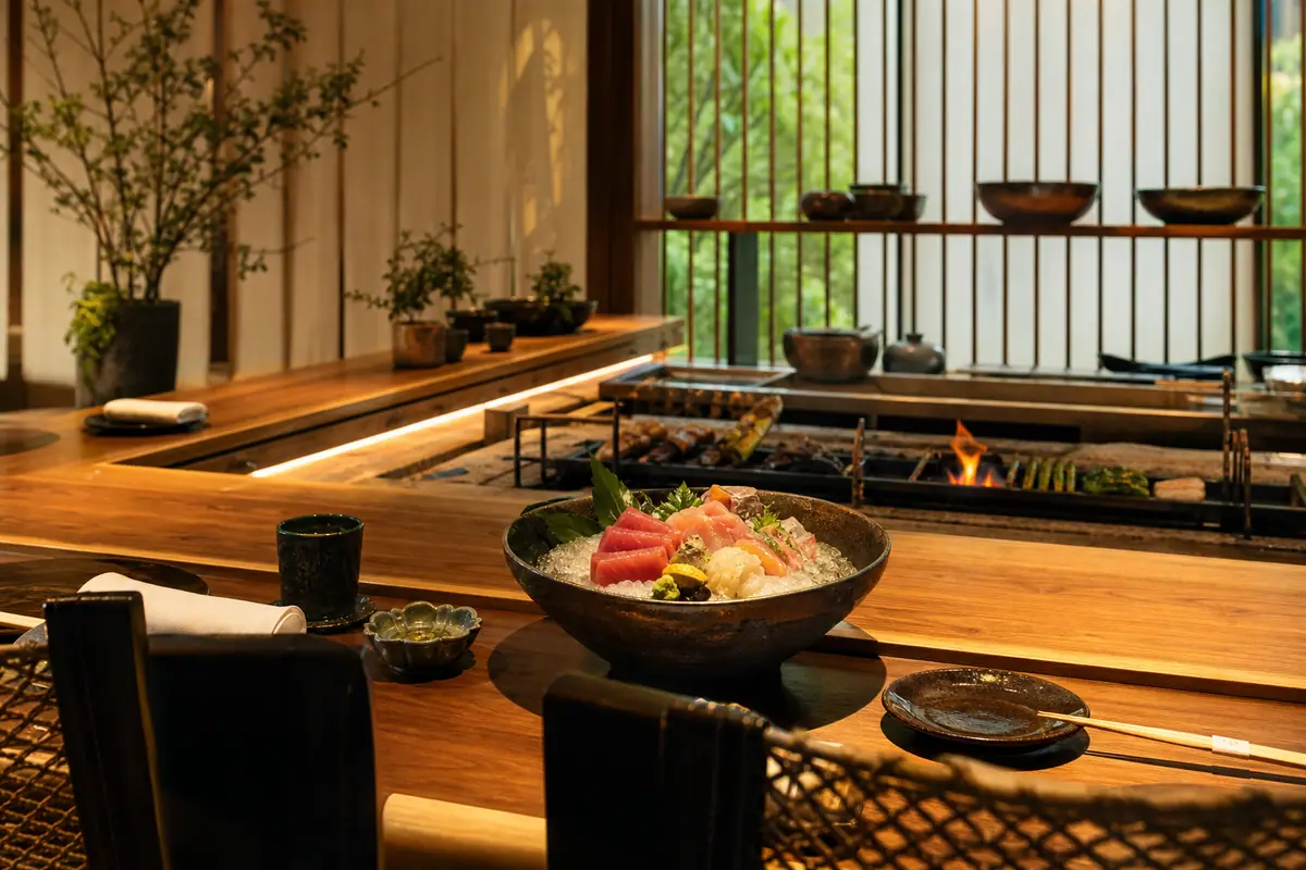 Photoreal view of Kata Robata in Houston