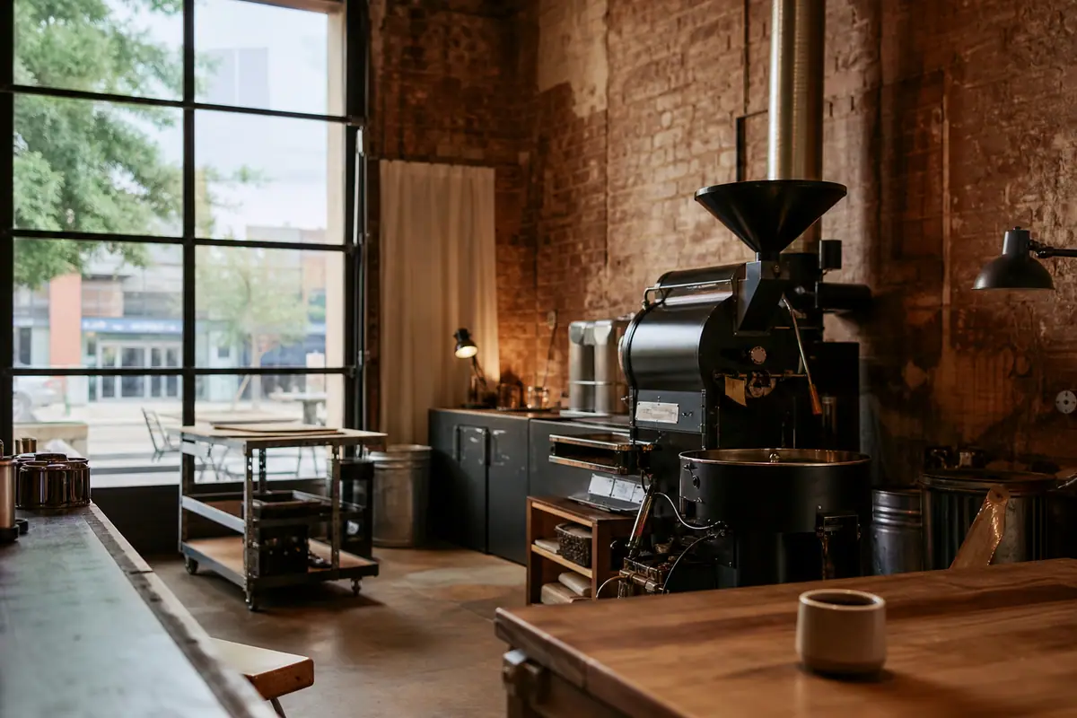 Photoreal view of Katz Coffee in Houston