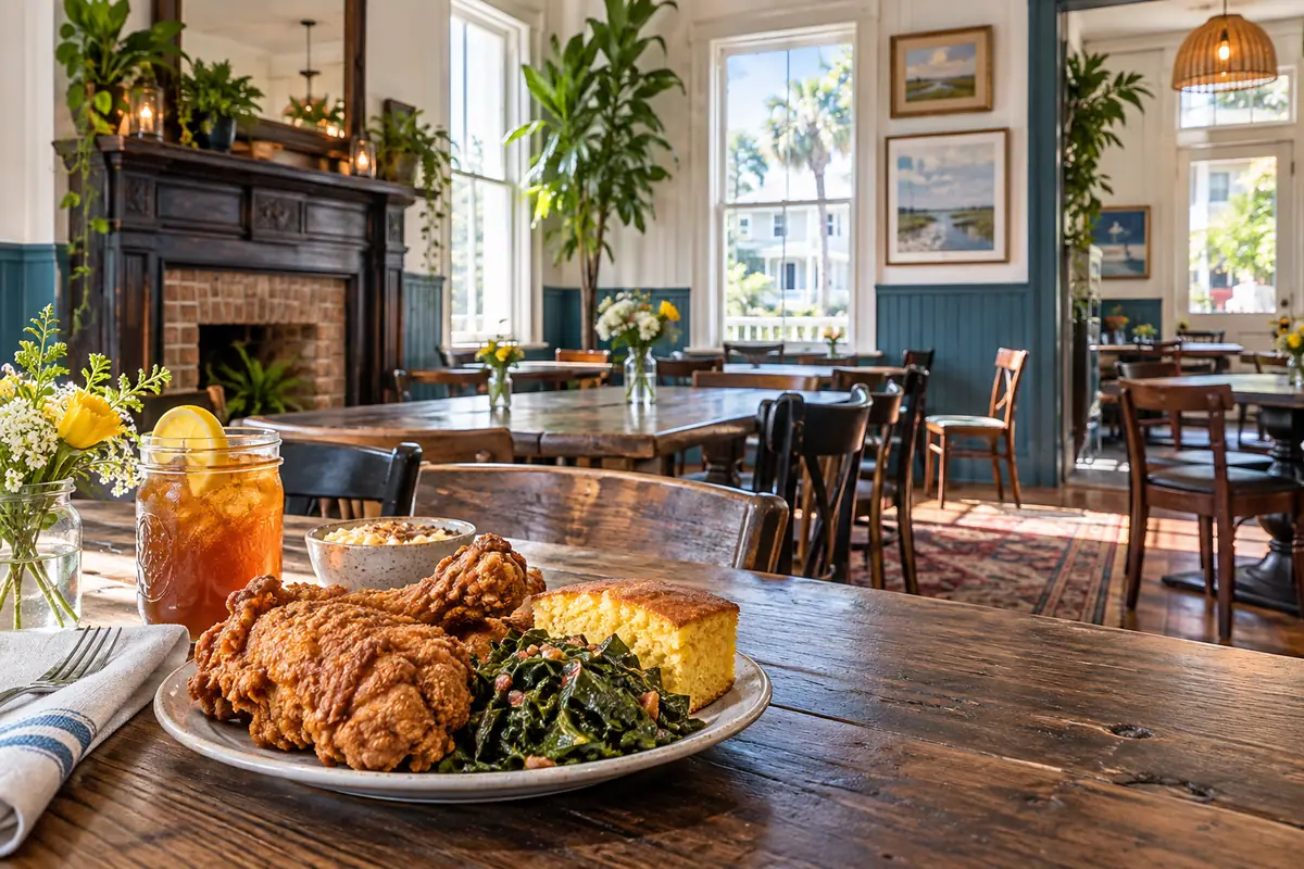Photoreal travel-editorial view of Carolina Jax in Jacksonville, Florida