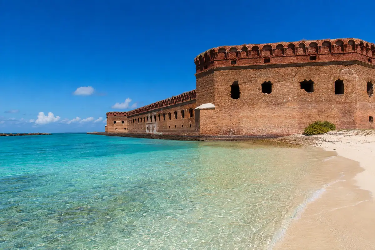 Photoreal Fort Jefferson at Dry Tortugas National Park