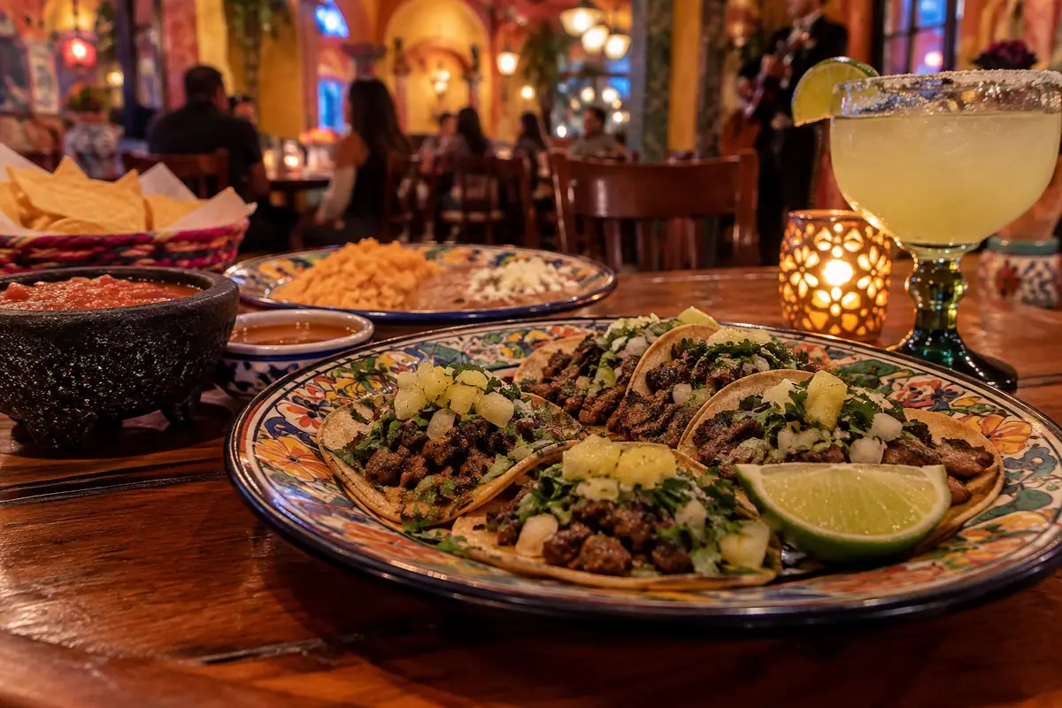 Photoreal travel-editorial view of El Tenampa Mexican Restaurant in Kissimmee, Florida