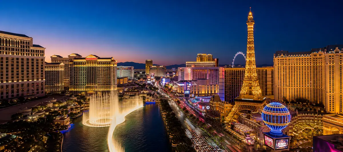 Las Vegas travel scene