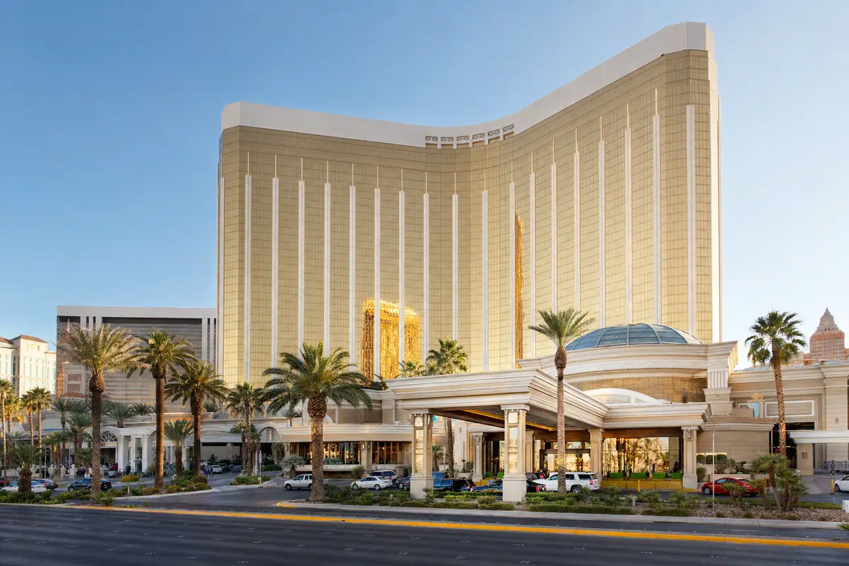 Photoreal exterior of Treasure Island - TI Las Vegas Hotel & Casino in Las Vegas