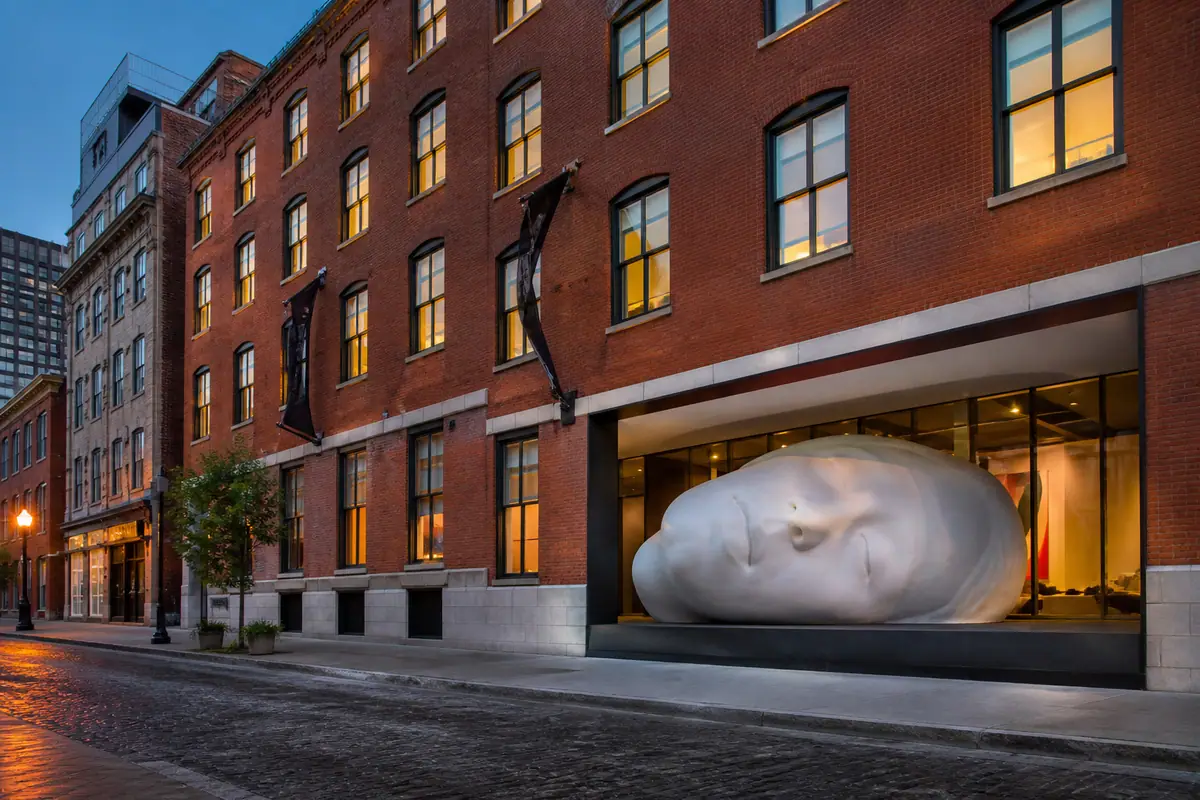 Photoreal view of 21c Museum Hotel Louisville in Louisville
