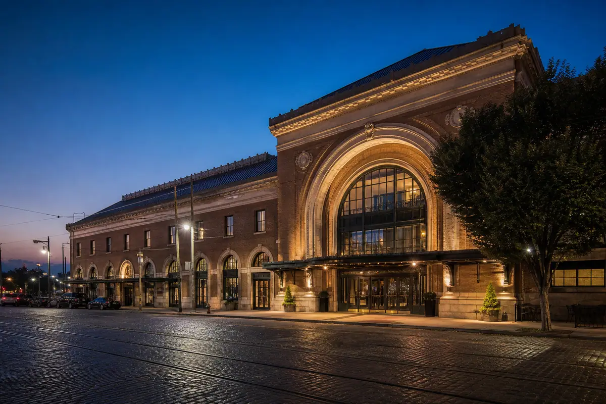 Photoreal view of The Central Station Memphis, Curio Collection by Hilton in Memphis