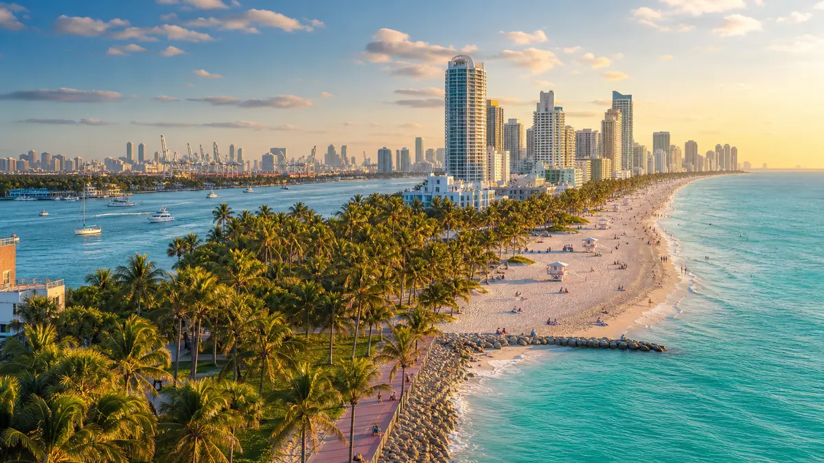 Miami travel scene