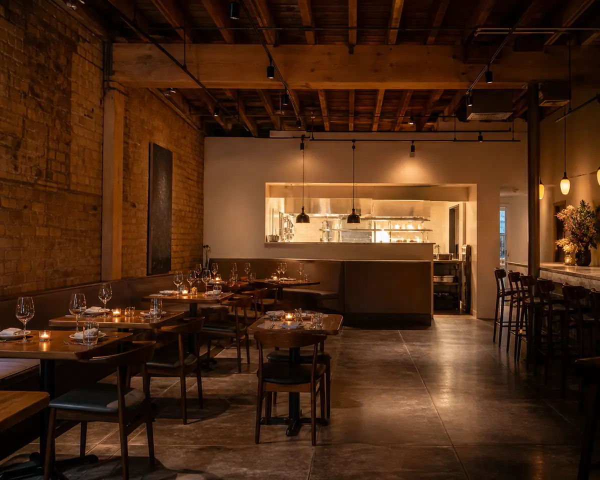 Photoreal view of Mader's Restaurant in Milwaukee