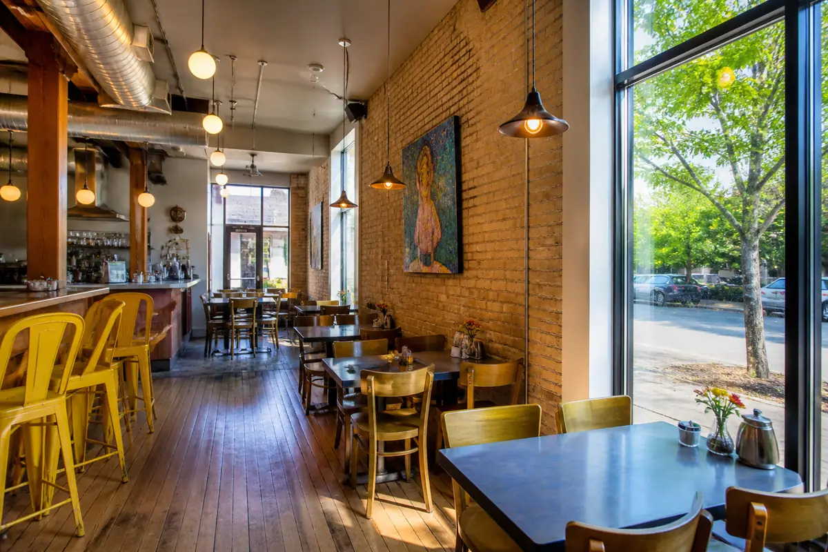 Photoreal view of Uncle Wolfie's Breakfast Tavern in Milwaukee