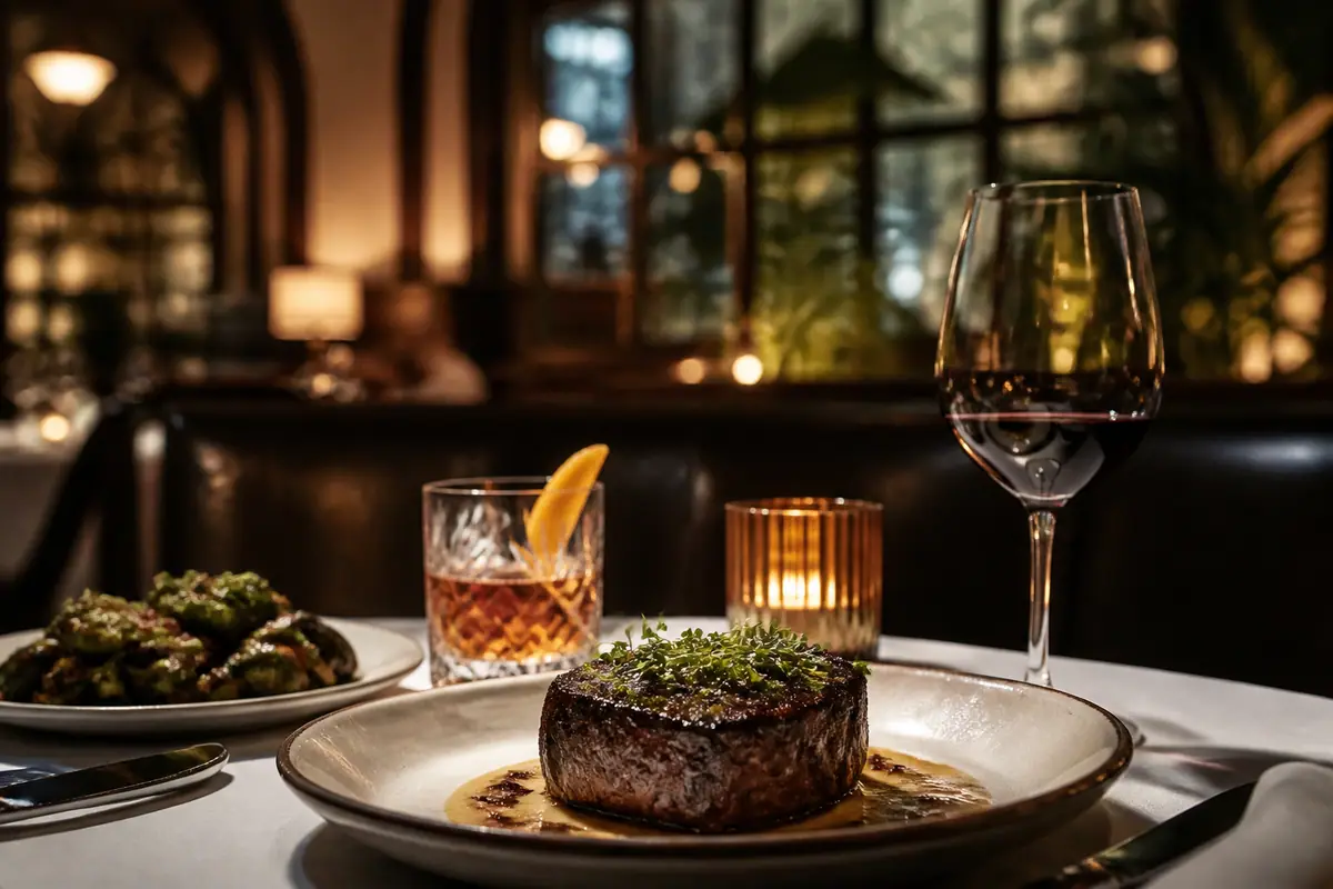 Photoreal travel-editorial view of The Continental in Naples, Florida