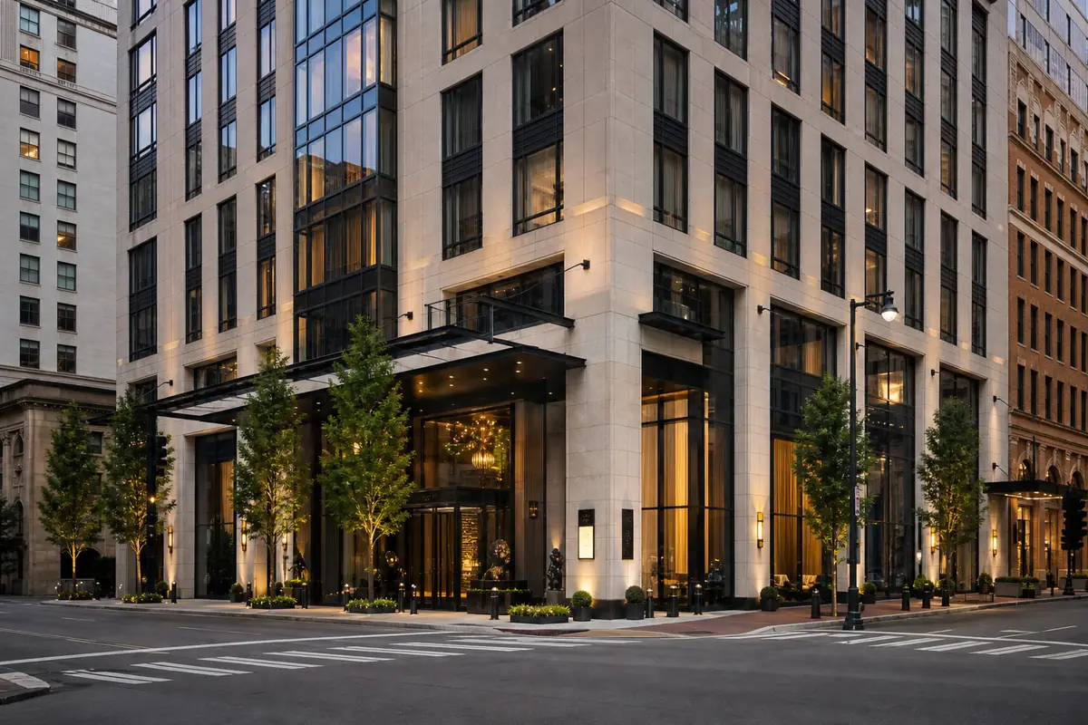 Photoreal exterior of The Joseph, a Luxury Collection Hotel, Nashville