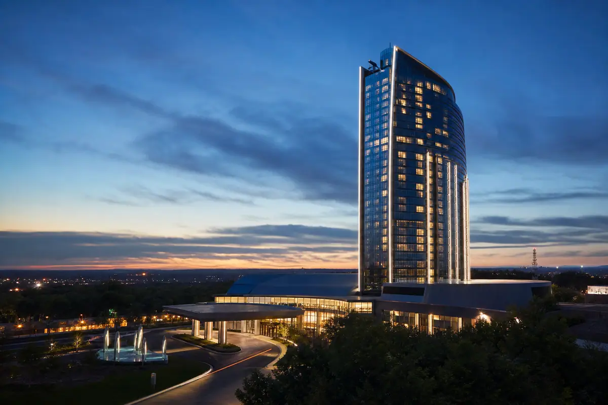 Photoreal view of Seneca Niagara Resort & Casino in Niagara Falls, New York
