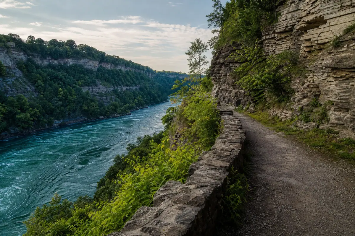 Photoreal view of Niagara Gorge Trail System in Niagara Falls, New York