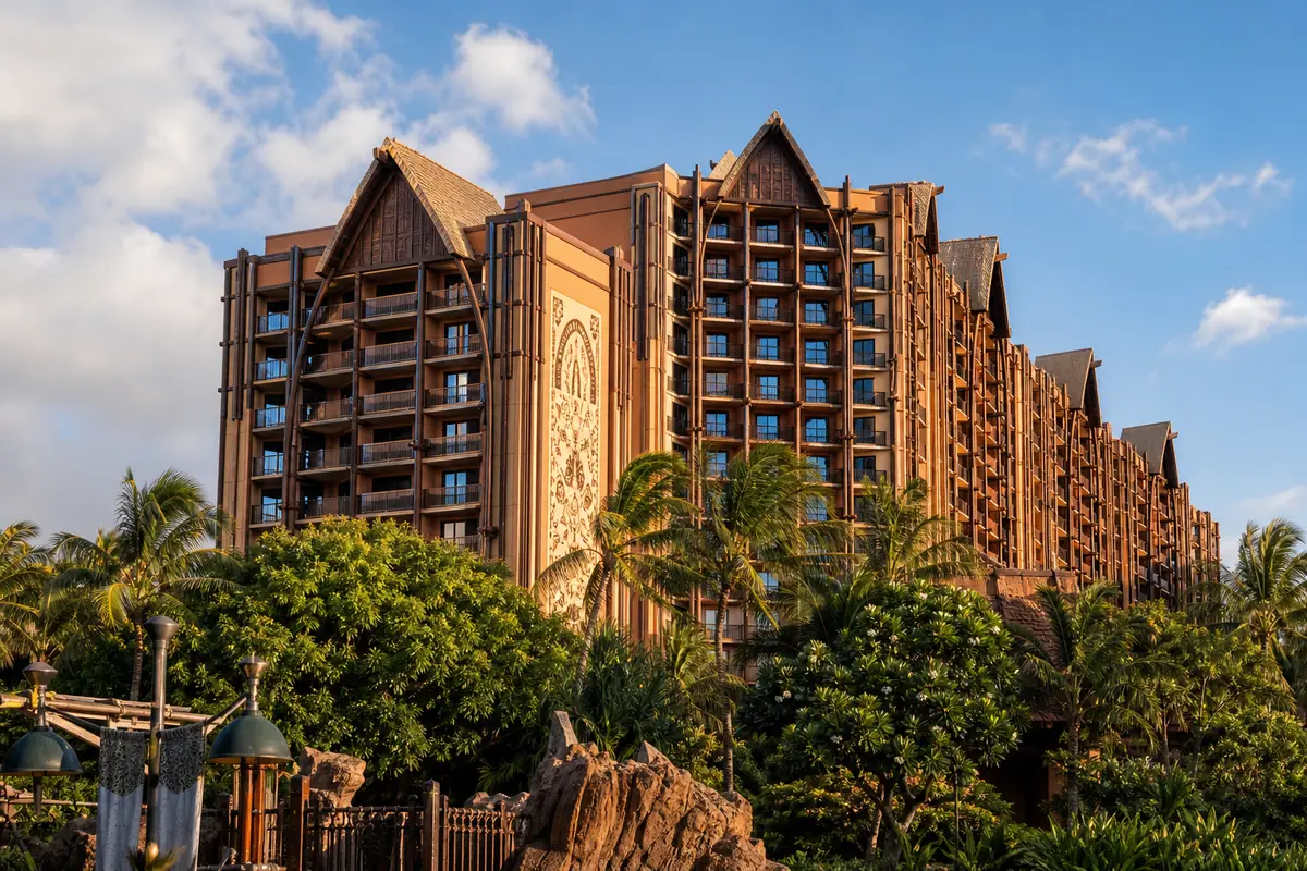 Photoreal Aulani, A Disney Resort and Spa room on Oahu