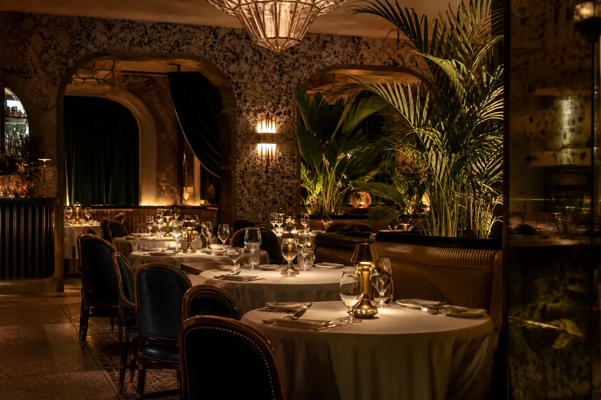Photoreal view of Bar Cecil in Palm Springs
