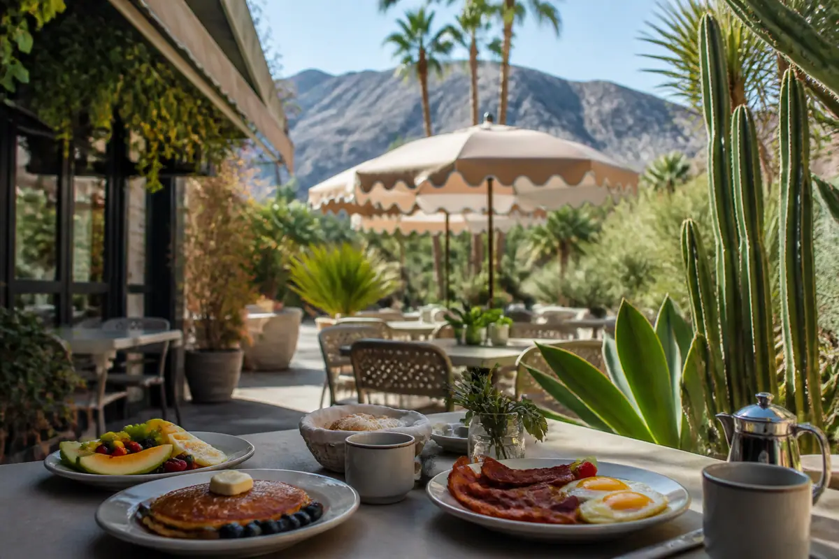 Photoreal view of Elmer's Restaurant in Palm Springs