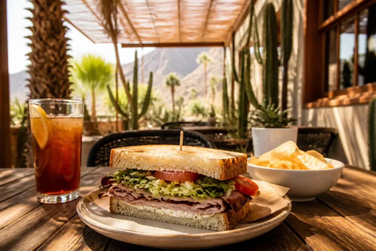 Photoreal view of The Sandwich Spot in Palm Springs