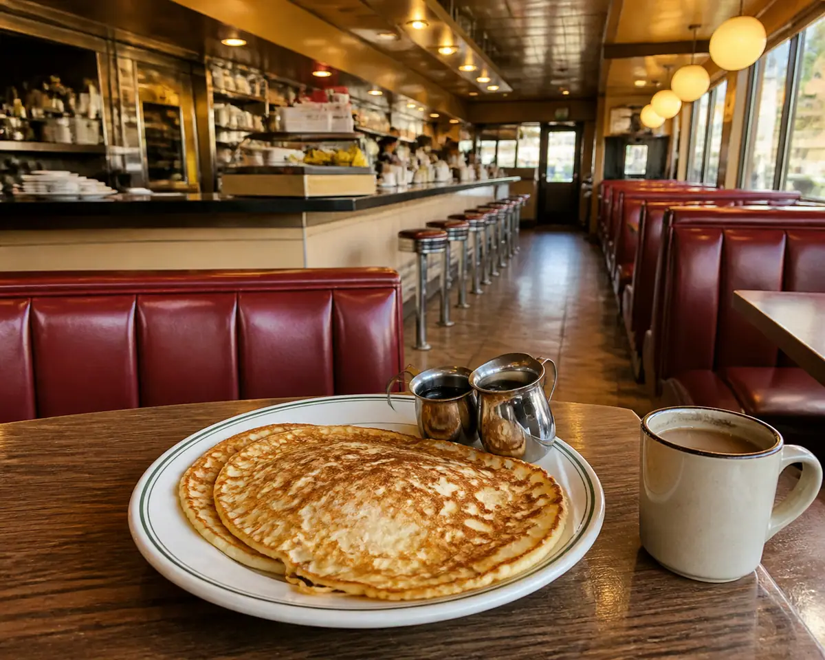 Photoreal view of Pamela's Diner in Pittsburgh