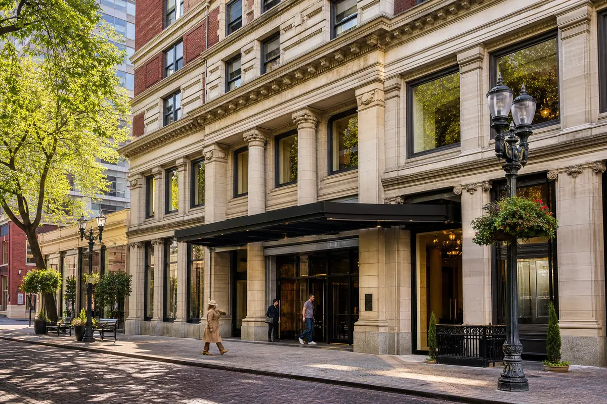 Photoreal exterior of Sentinel in Portland