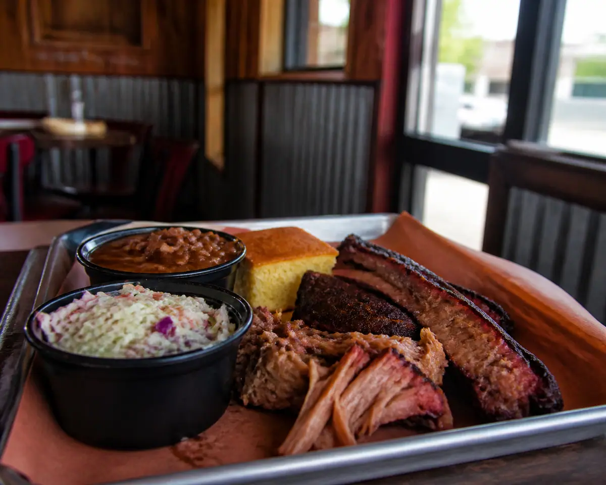 Photorealistic travel-editorial view of Brothers Barbecue in Reno, Nevada