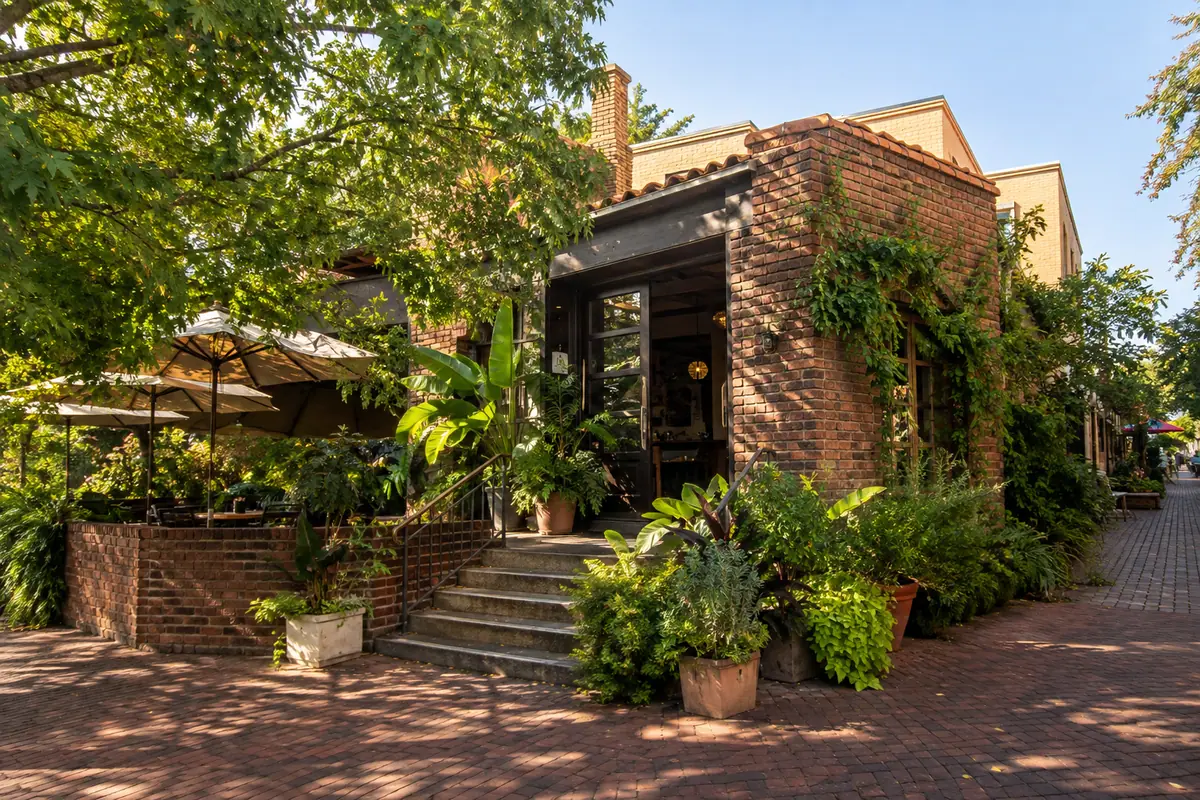 Photoreal travel-editorial view of Kuba Kuba in Richmond, Virginia