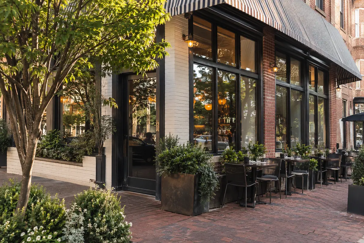 Photoreal travel-editorial view of Lunch.Supper! in Richmond, Virginia