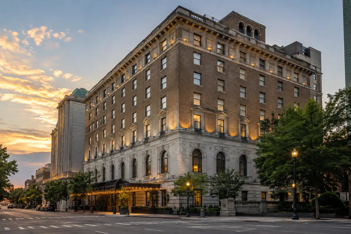 Photoreal travel-editorial view of The Roosevelt in Richmond, Virginia