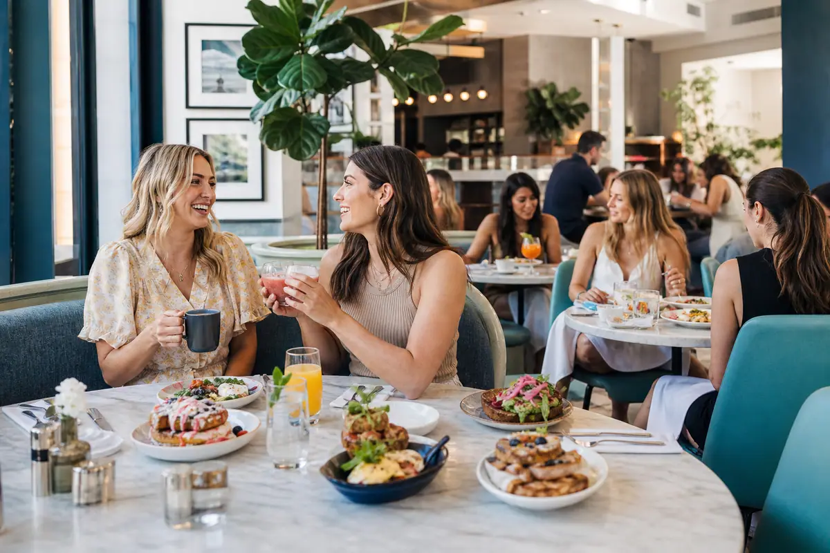 Photoreal dining or food scene representing Morning Glory in San Diego
