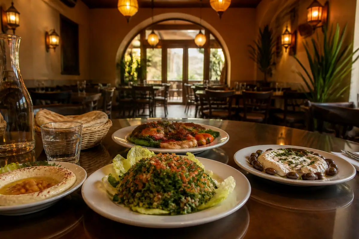 Photoreal travel-editorial view of Laili Restaurant in Santa Cruz, California