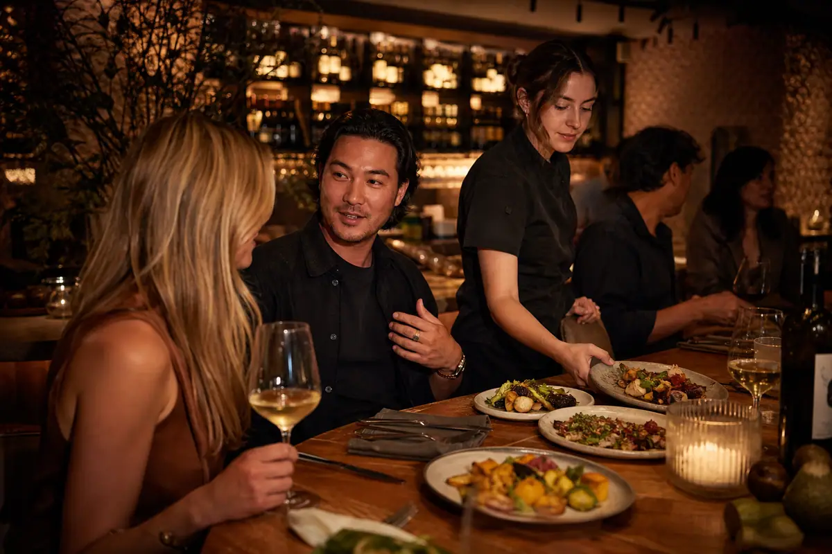 Photoreal dining or food scene representing FnB in Scottsdale