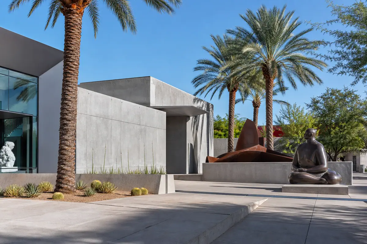 Photoreal view of Scottsdale Museum of Contemporary Art in Scottsdale