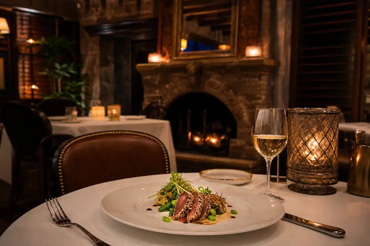 Photoreal travel-editorial view of Michael’s St. Augustine in St. Augustine, Florida