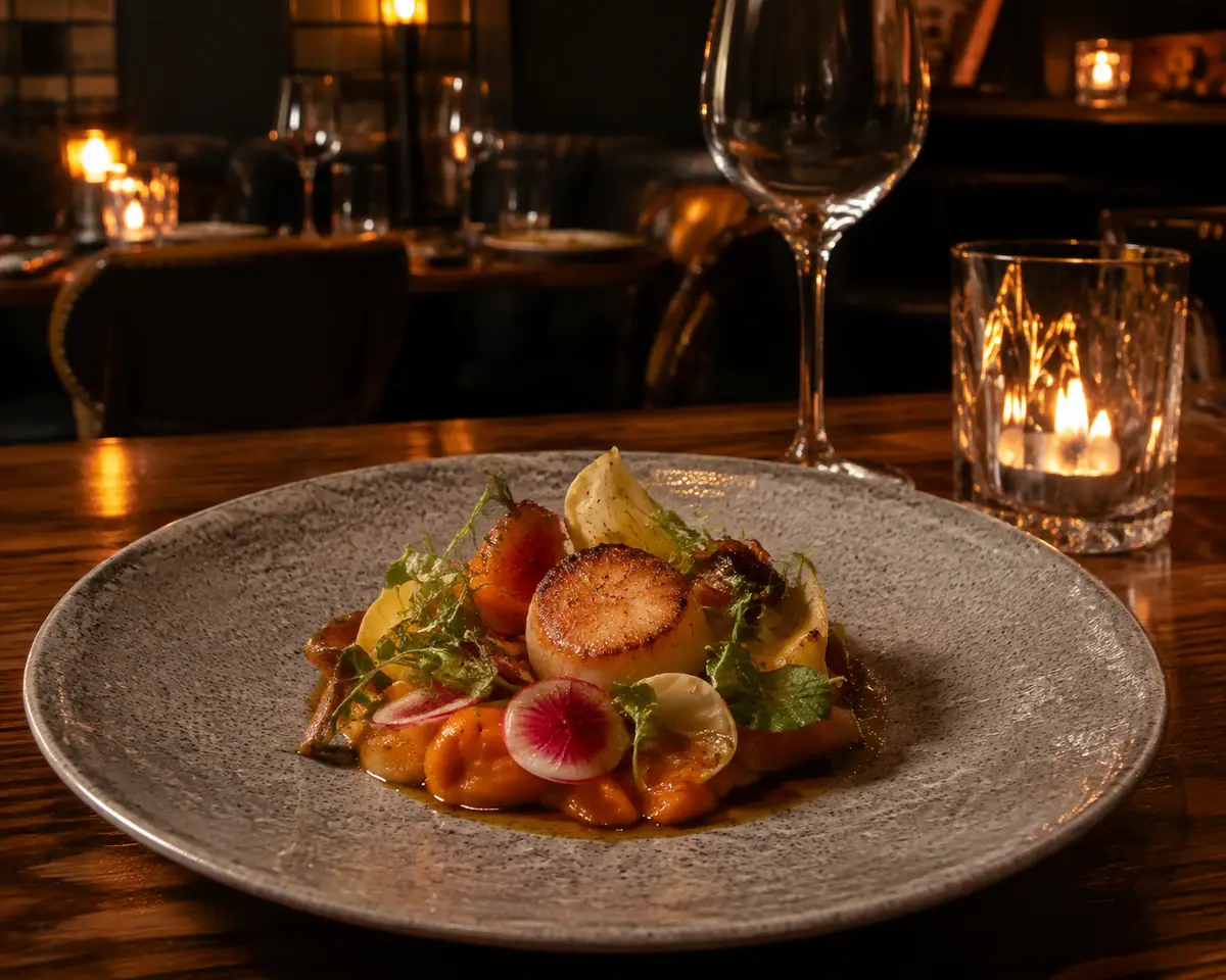Travel-editorial view of The Cook’s House in Traverse City, Michigan