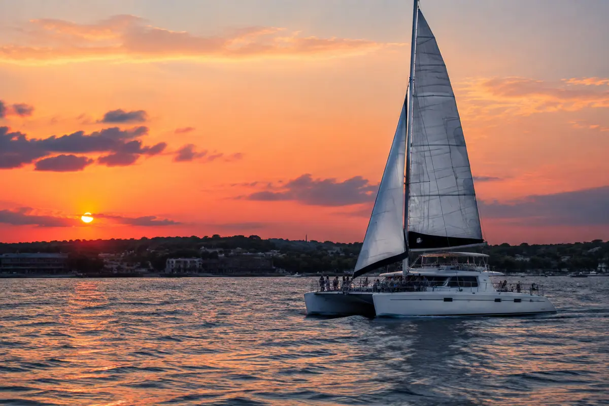 Travel-editorial view of Nauti-Cat Cruises in Traverse City, Michigan