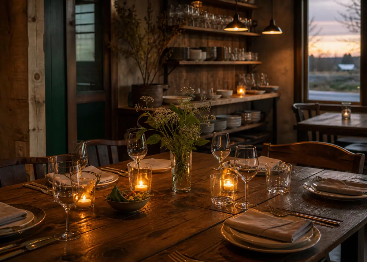 Photoreal travel-editorial view of Heirloom in Virginia Beach, Virginia
