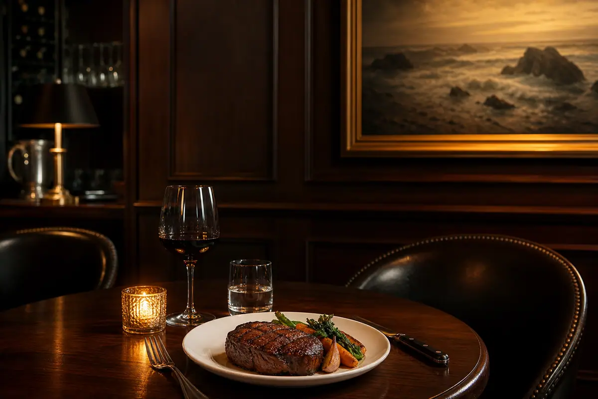 Photoreal travel-editorial view of The Butcher’s Son in Virginia Beach, Virginia